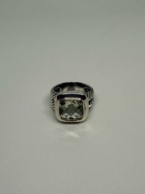 David Yurman Albion ring in Prasiolite 11 mm